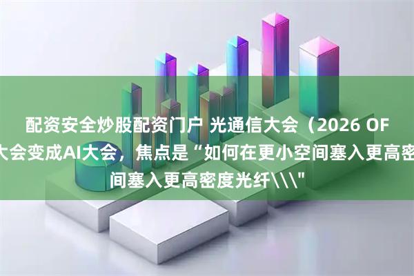配资安全炒股配资门户 光通信大会（2026 OFC）：电信大会变成AI大会，焦点是“如何在更小空间塞入更高密度光纤\＂